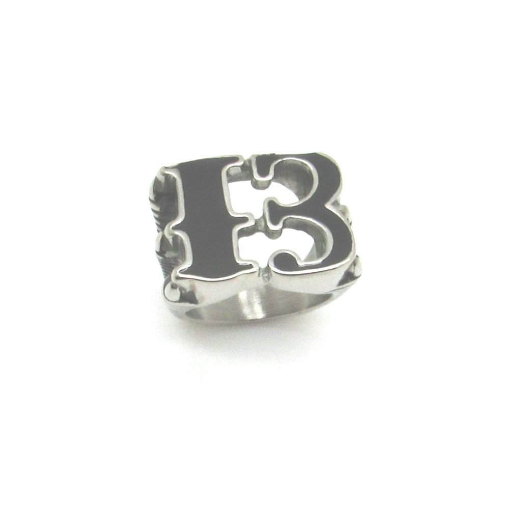 Stainless steel Big 13 ring